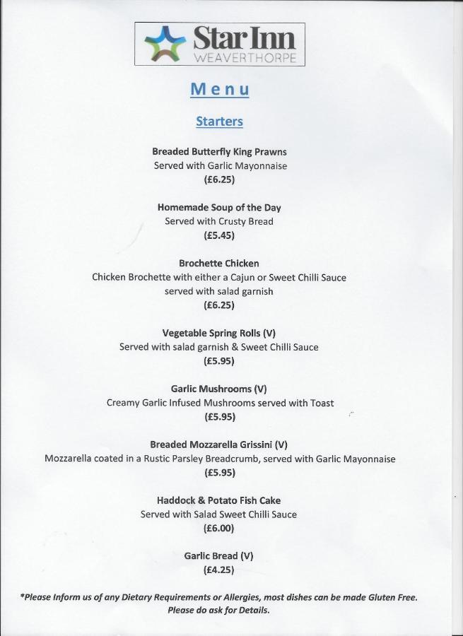 The Star Inn Weaverthorpe 외부 사진